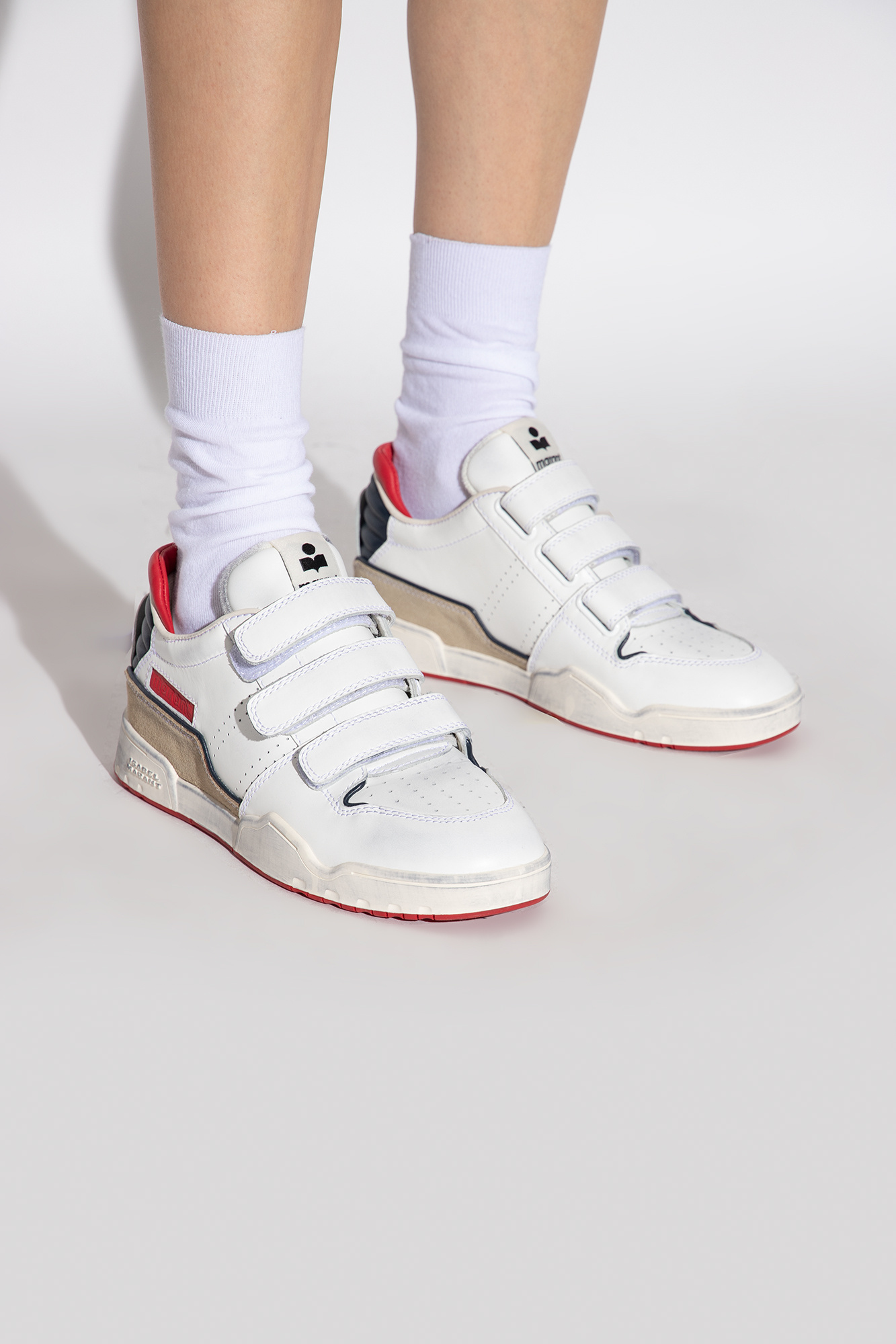 Isabel marant hot sale logo sneakers